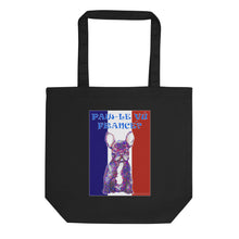 Load image into Gallery viewer, Paw-Le Vu France? French Bulldog Eco Tote Bag