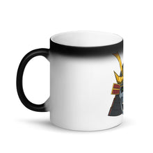 Load image into Gallery viewer, Undead Samurai Matte Black Magic Mug
